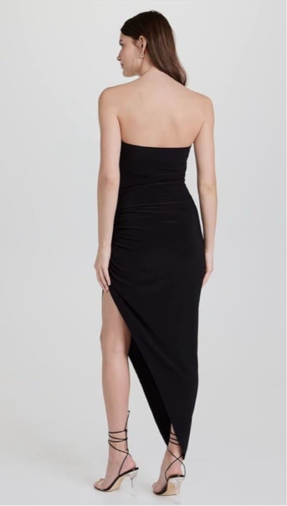 Norma Kamali Strapless Gown - Image 2