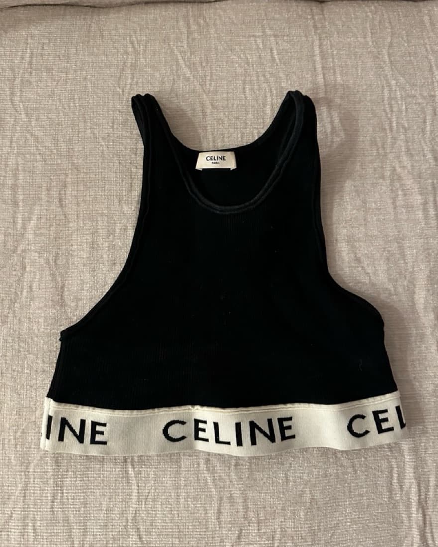 Celine Black Top Size M - Image 4