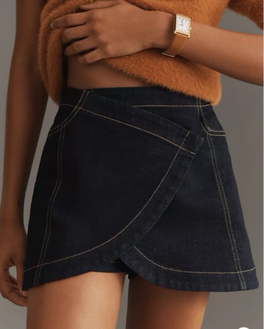 SOVERE Dusk Denim Skort - Image 3