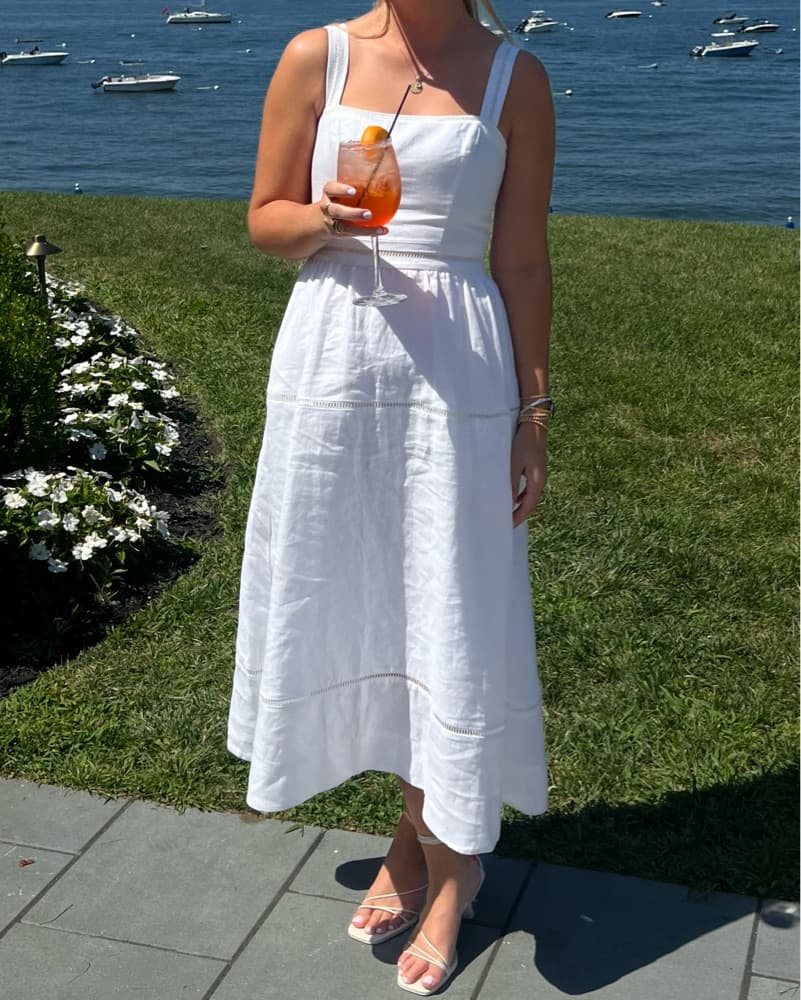 Reformation White Dress - Image 2