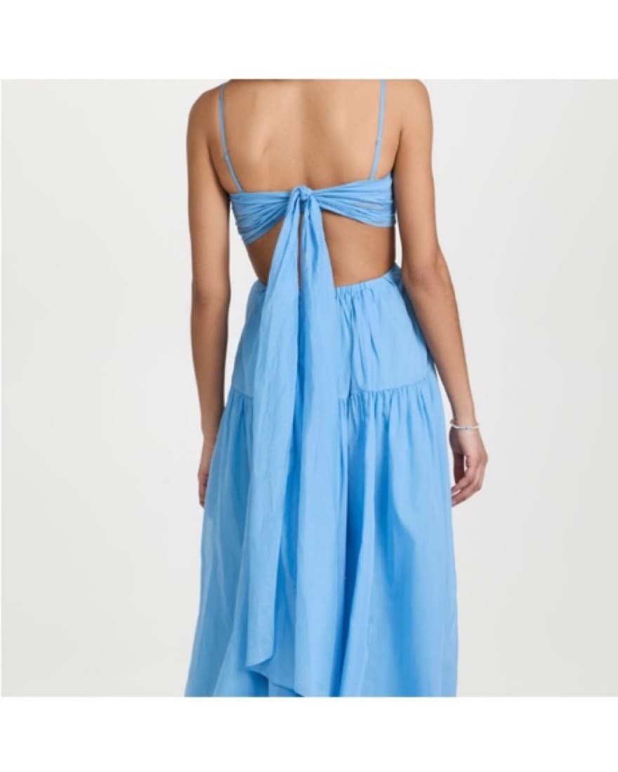 Rebecca Taylor Blue Long Dress - Image 4