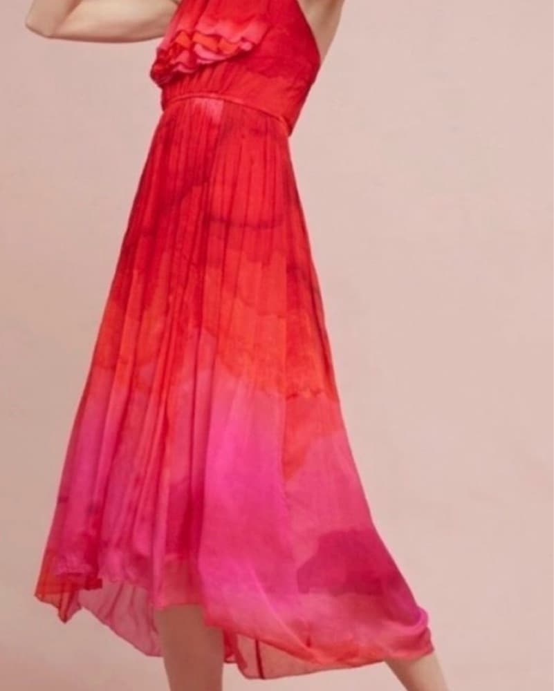 Tracy Reese Colorful Halter Dress - Image 2