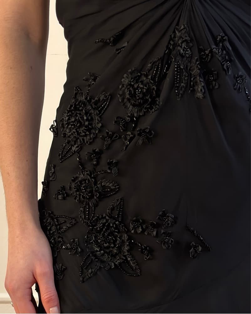 Vintage Luisa Spagnoli Silk Dress - Image 3