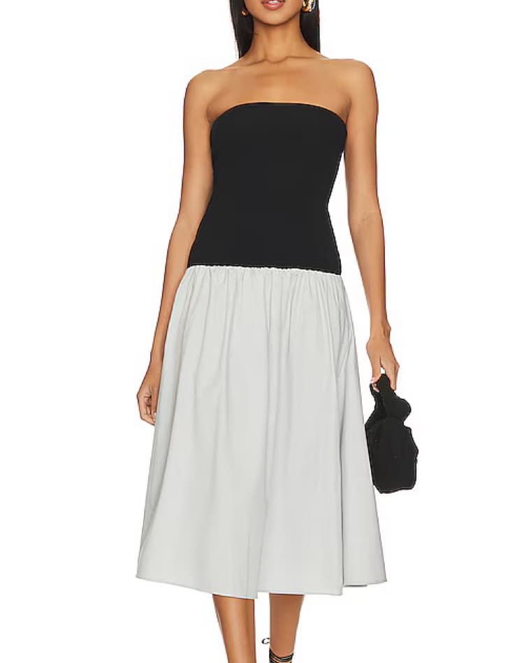 WeWoreWhat Drop Waist Midi Dress - Image 1