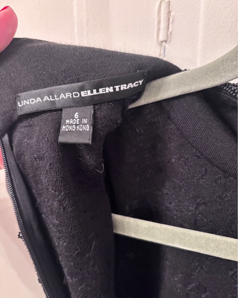 Ellen Tracy Black Gown - Image 4
