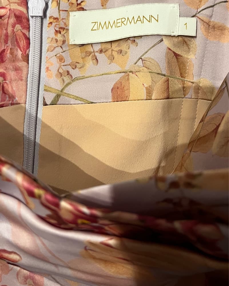Zimmerman Silk Floral Midi Dress - Image 6