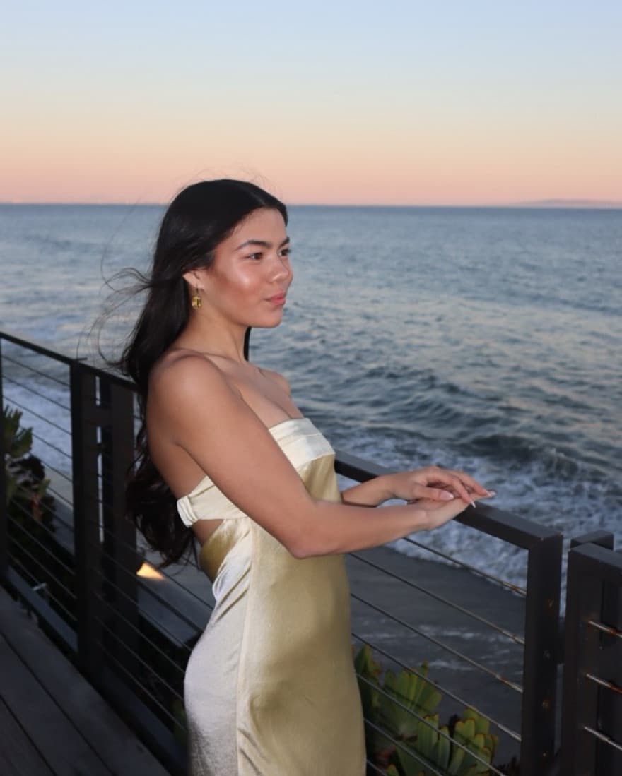 Fortunate One Yellow Strapless Maxi Dres - Image 2
