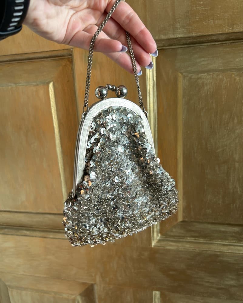 Vintage Sequin Clutch  - Image 1