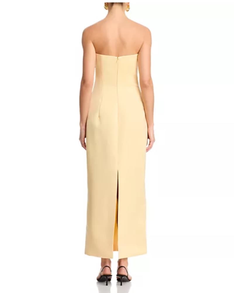 Leo Lin Rayna Applique Rose Maxi Dress - Image 4