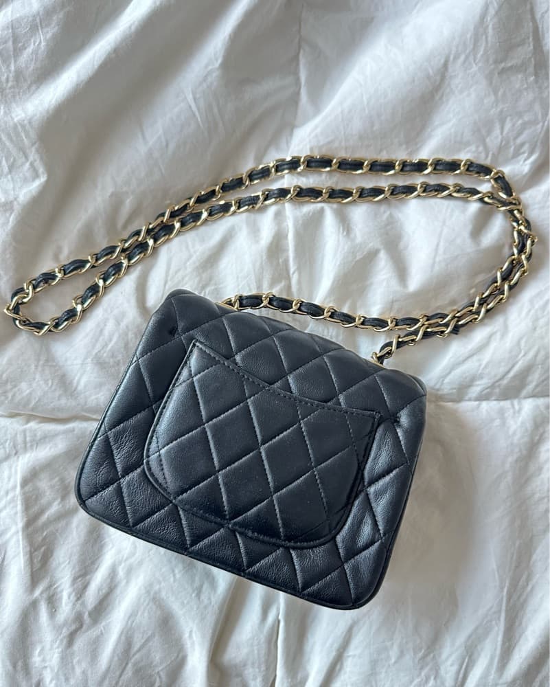 Mini Flap Quilted Chanel Crossbody Bag - Image 2