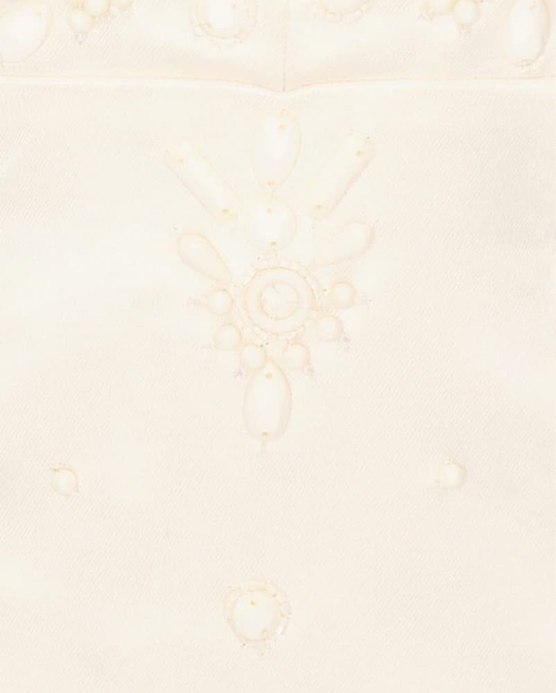 White Majorelle beaded dress  - Image 2