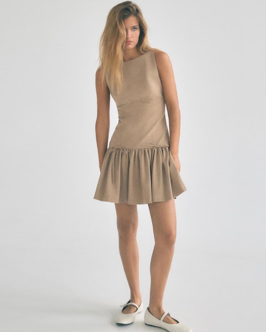 Tan Zara Dress - Image 1
