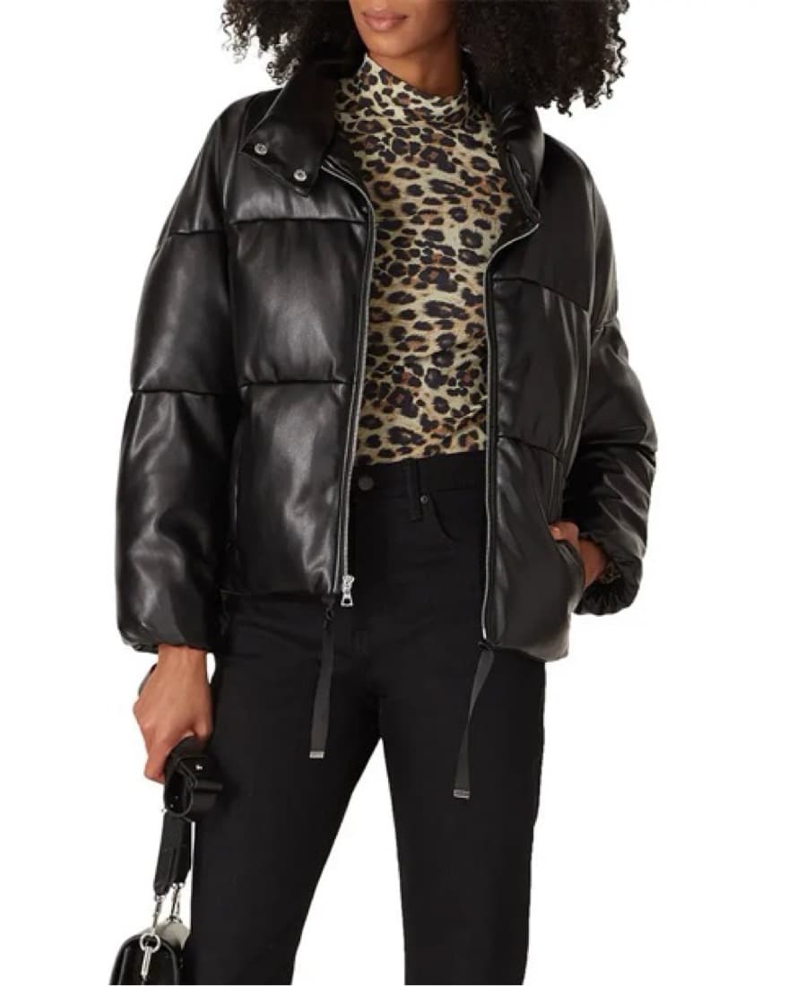 Milly Vegan Leather Puffer - Image 2