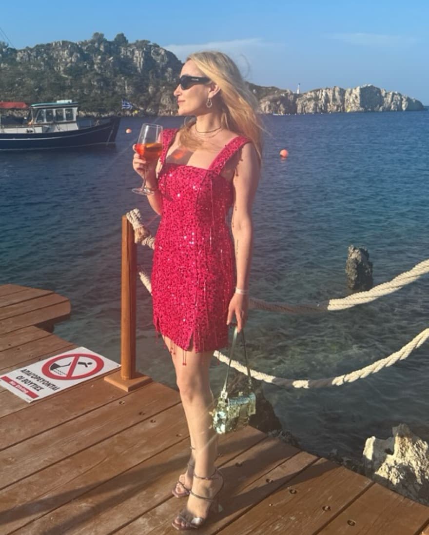 Simkhai Pink sequin dress  - Image 1