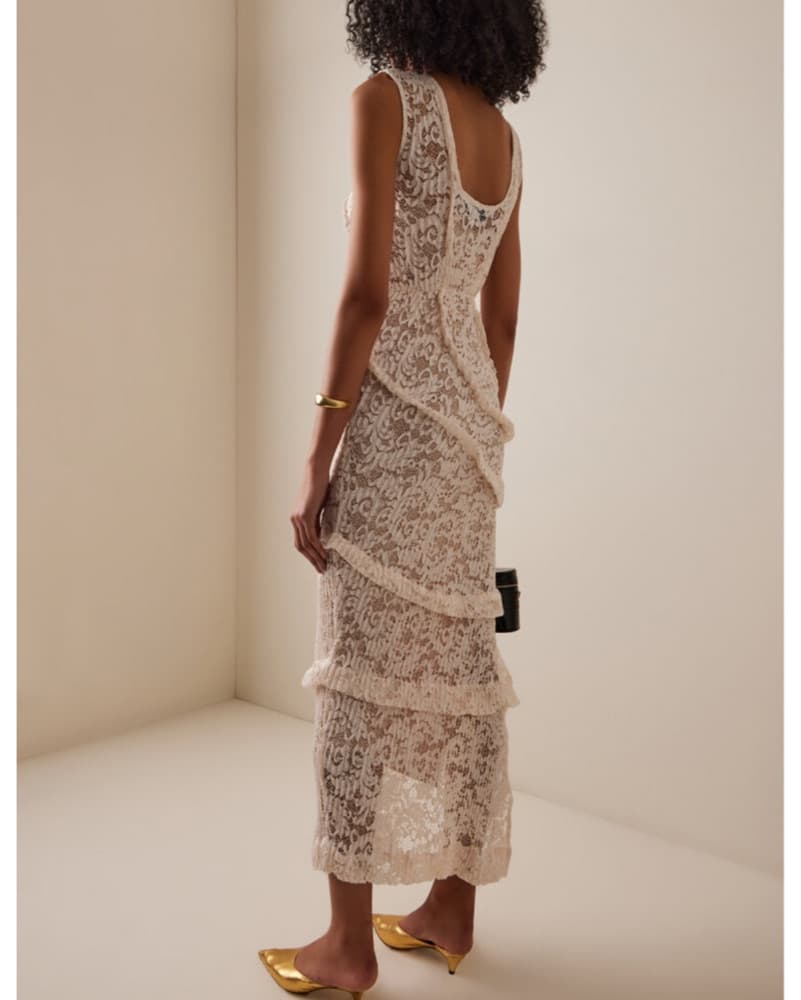 GEORGIA HARDINGE Spiral Lace Dress  - Image 4
