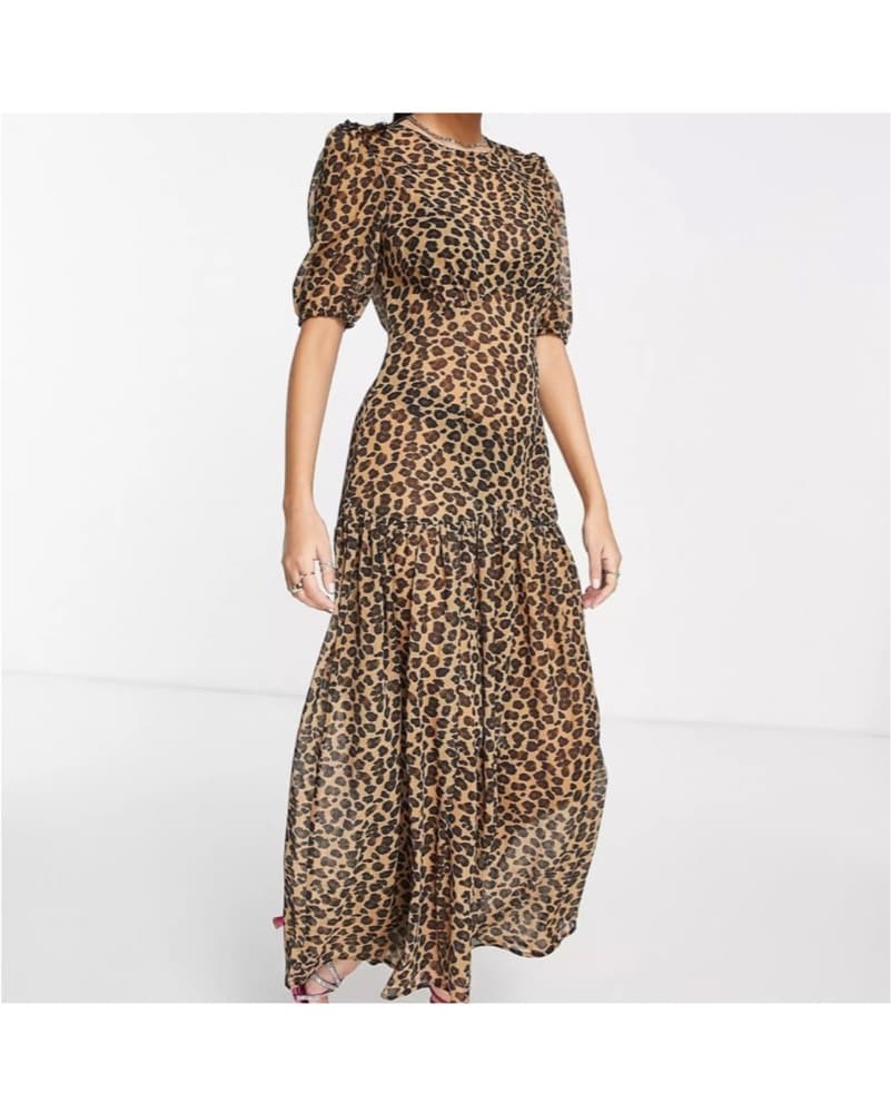 Never Fully There Leopard Dress - Image 2