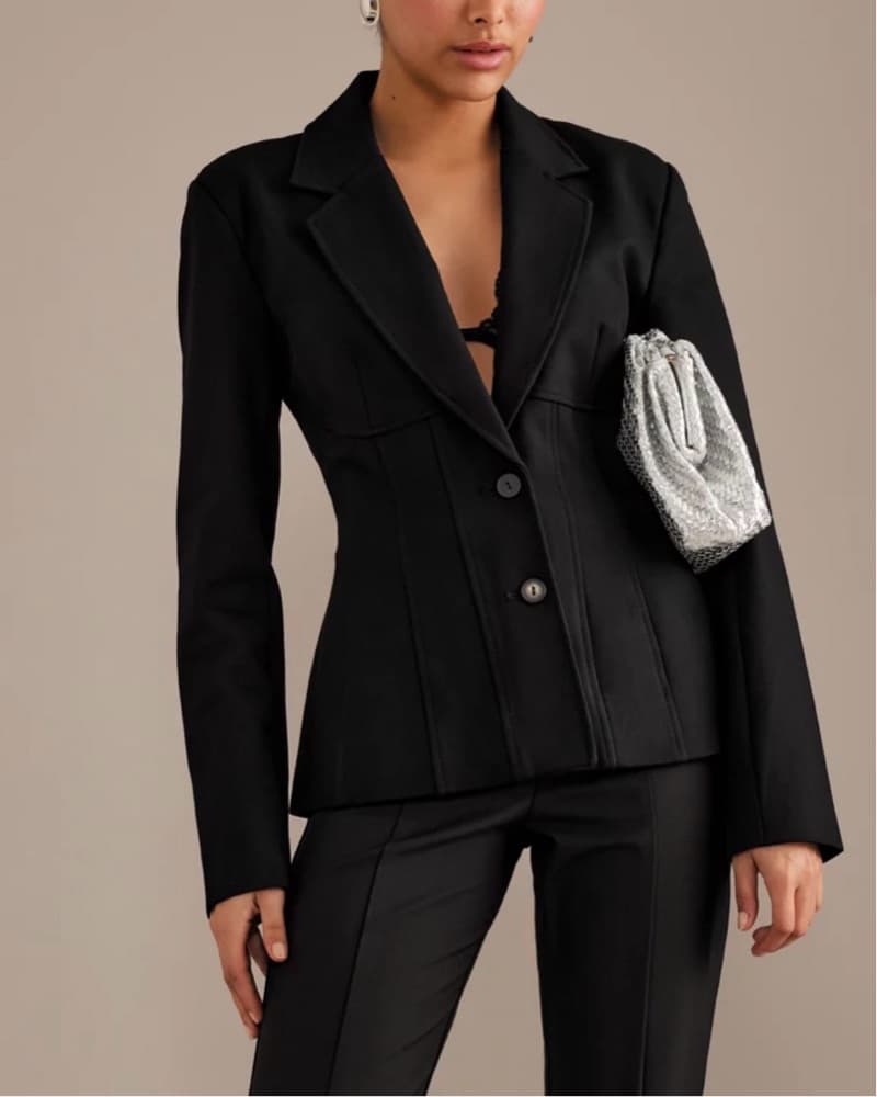 by Anthropologie Corset Blazer - Image 5