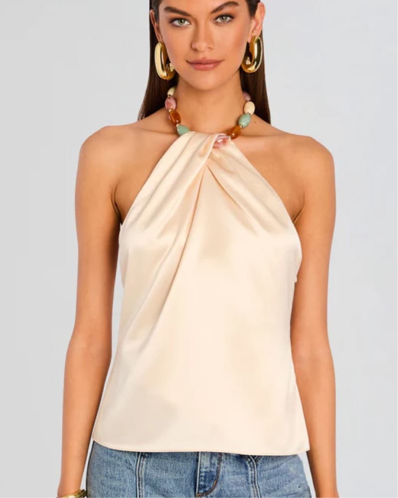 Retrofete Halter Neck Top - Image 1