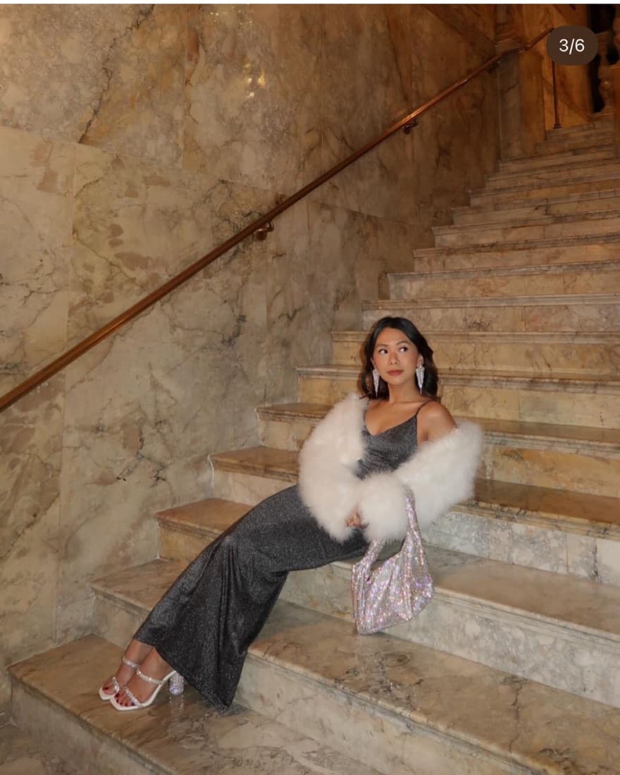 Bubish Luxe White Faux Fur Jacket - Image 2