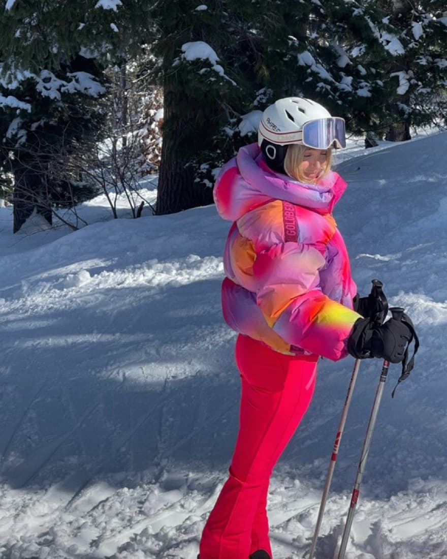 Highlighter Pink Bogner Ski Pants  - Image 1