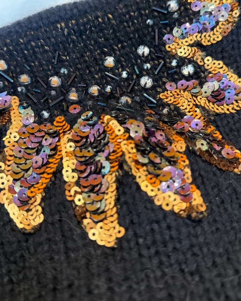 Scotch & Soda Sequin Wool Sweater - Image 2