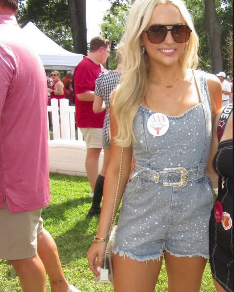 Denim Rhinestone Romper Show Me Your Mum - Image 3