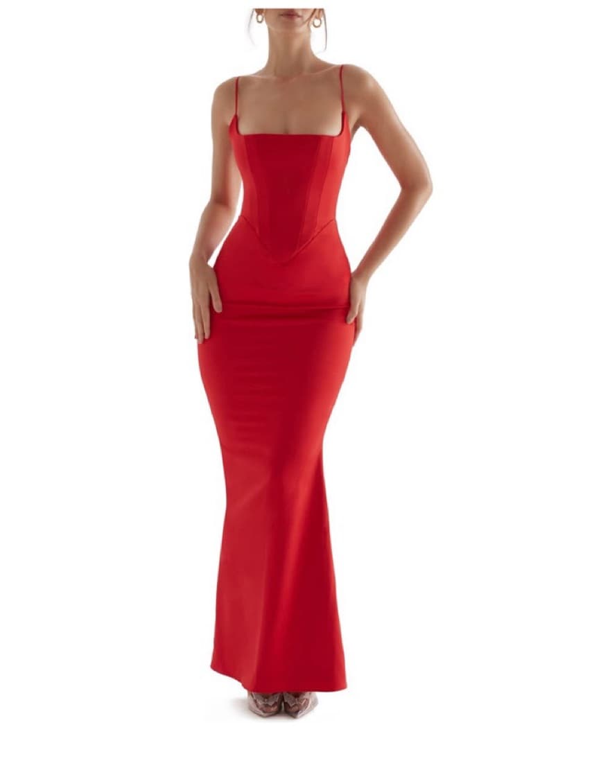 House of CB Red Olivette Dress (Small) - Image 1