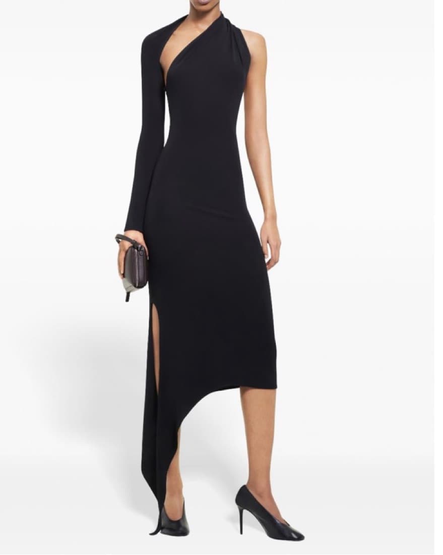 Courreges One Shoulder Dress - Image 1