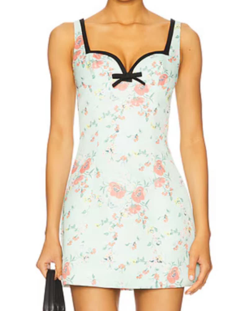 Sau Lee Floral Mini Dress  - Image 2