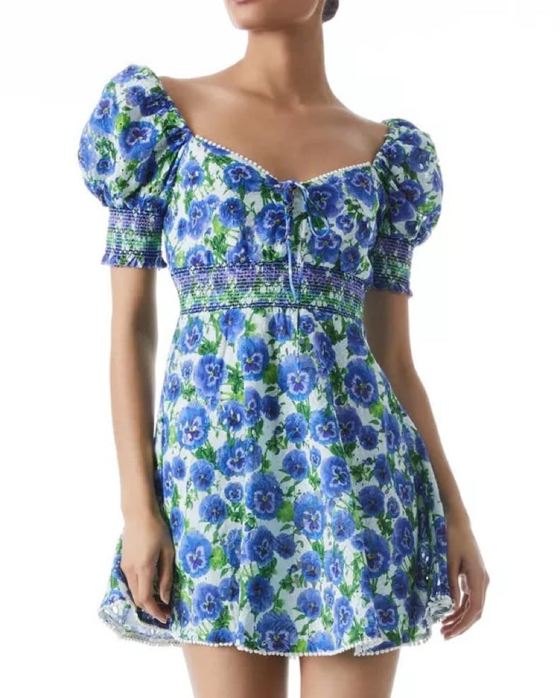 Alice + Olivia Floral Mini Dress  - Image 1