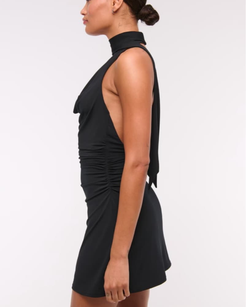 Halter Mini Dress - Image 2