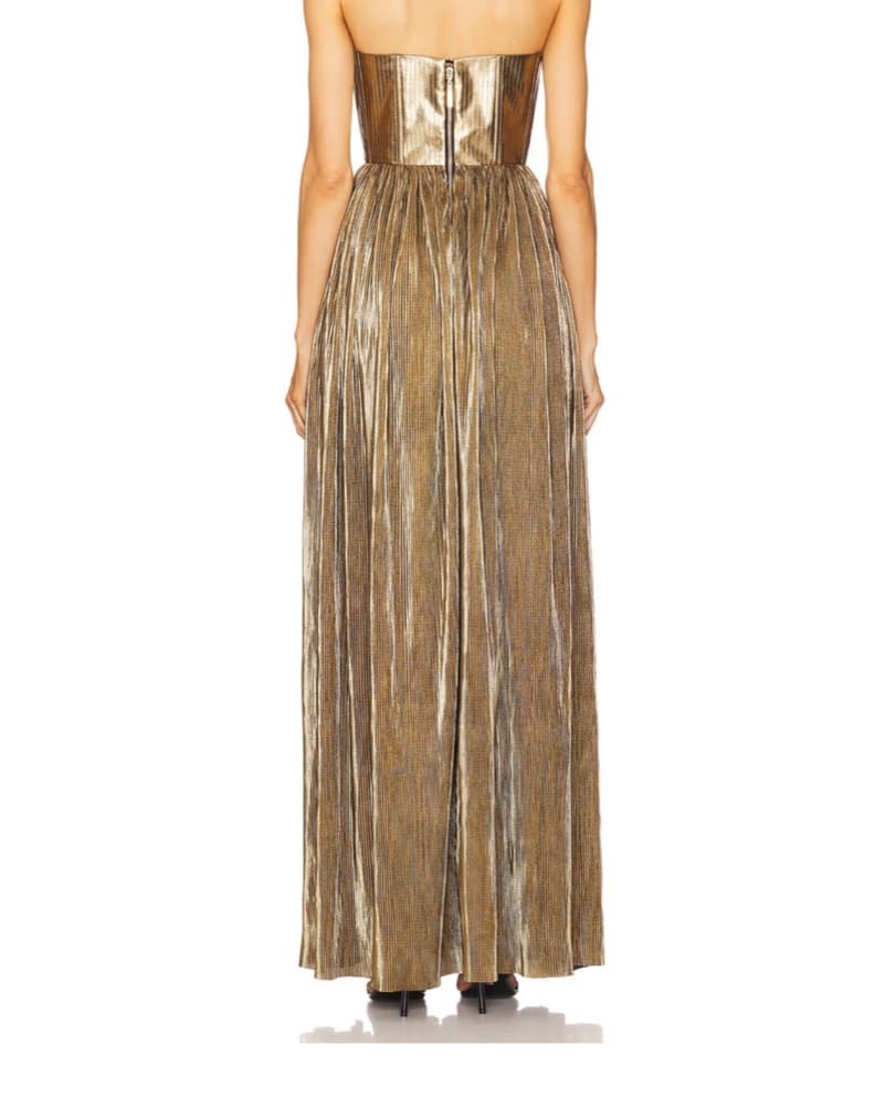 Bronx And Banco Gold Gown - Image 3