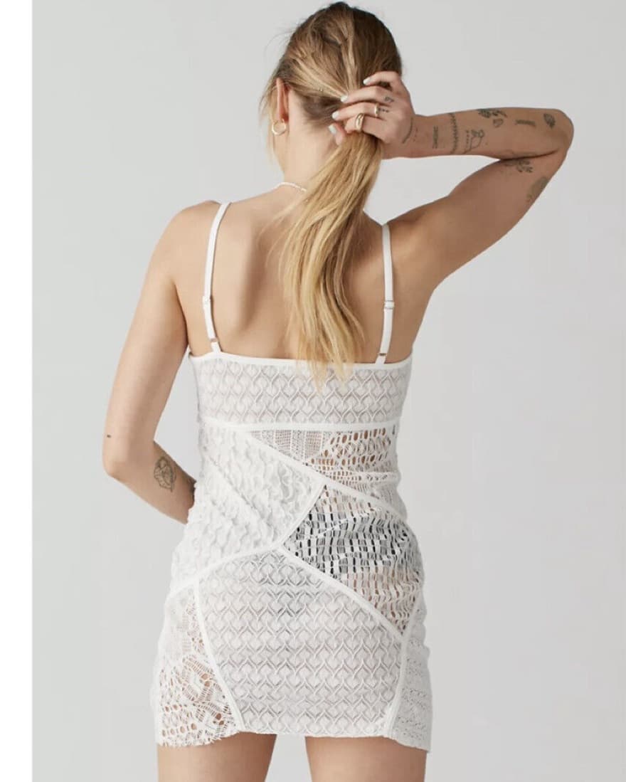 For Love And Lemons White CoverUp - Image 2