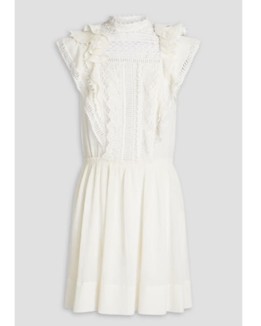 Isabel Marant Cream Mini Dress - Image 1