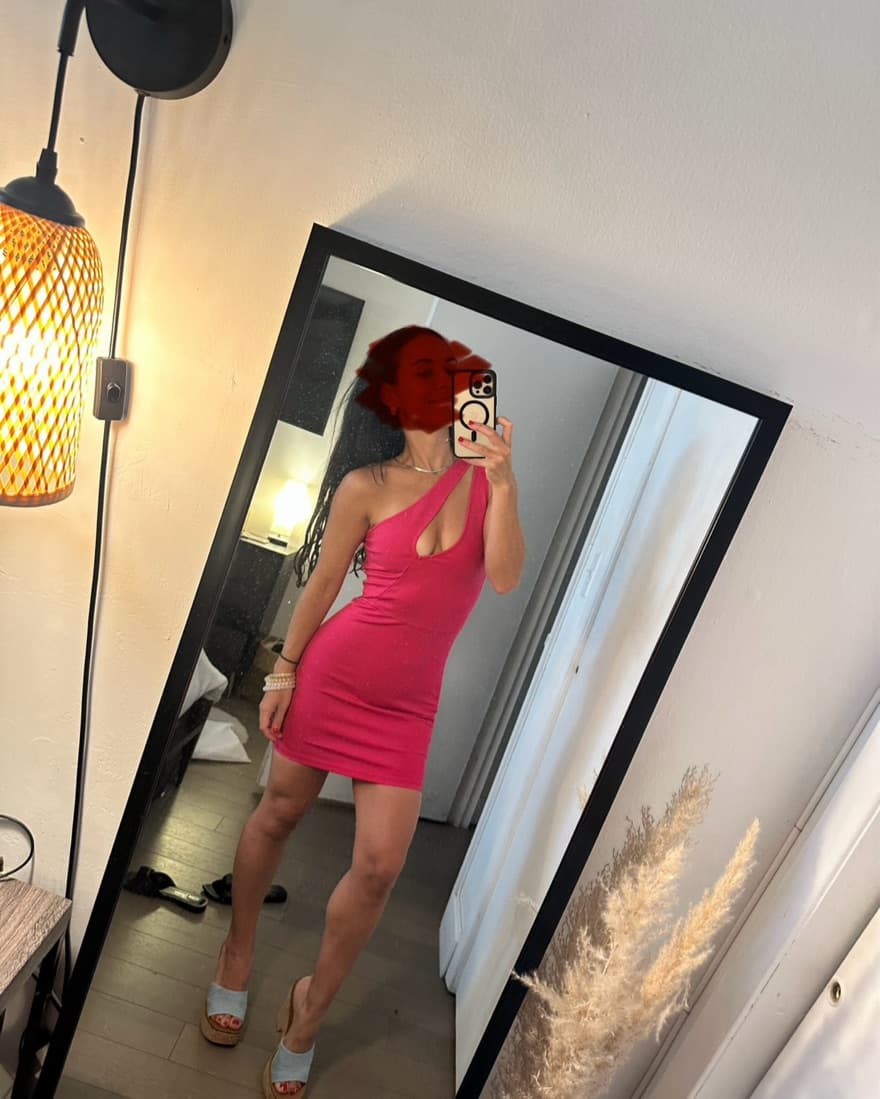 Superdown Pink Mini Dress - Image 4
