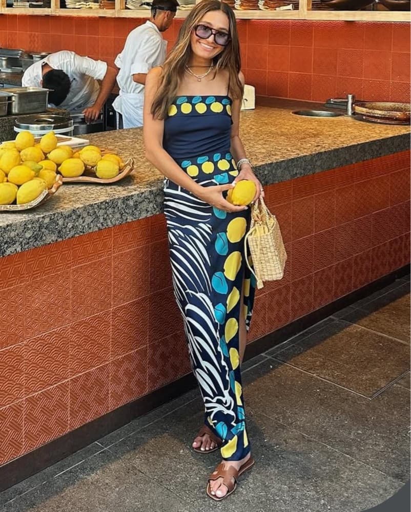 Staud Lemon Maxi Dress - Image 1