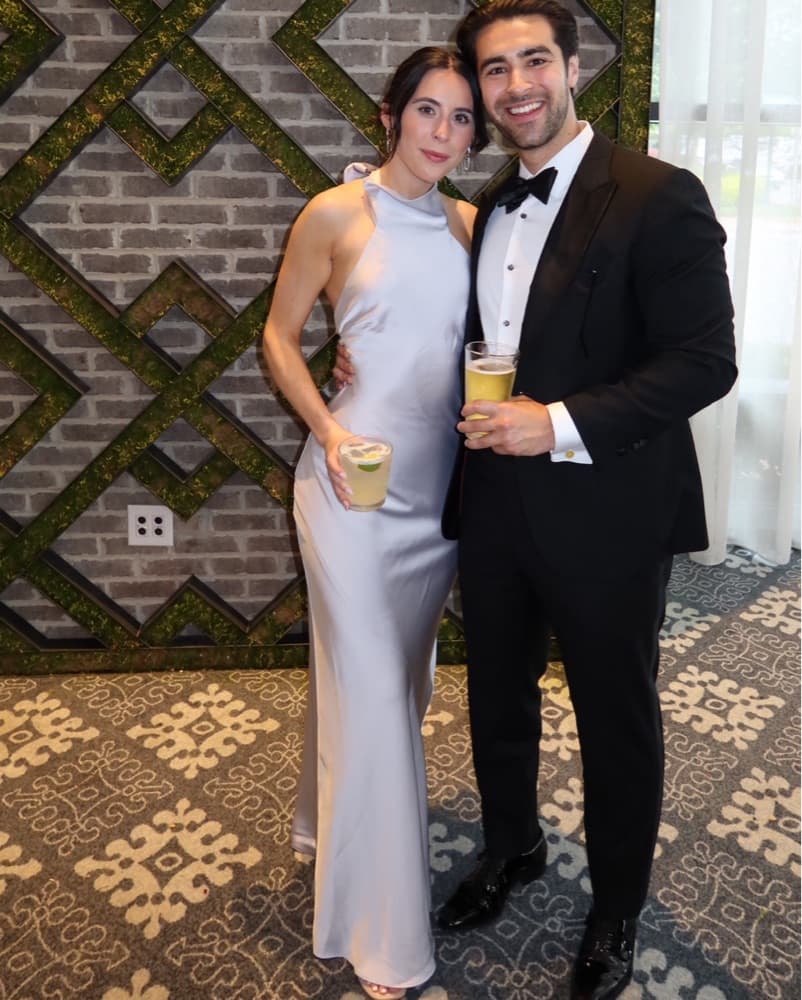 Satin Halter Gown - Image 1