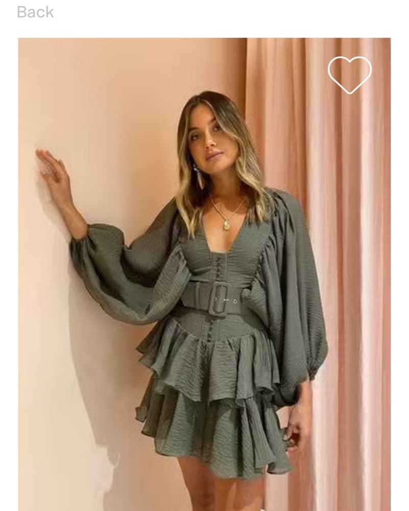 Shona Joy Charlotte Draped Mini Dress - Image 1