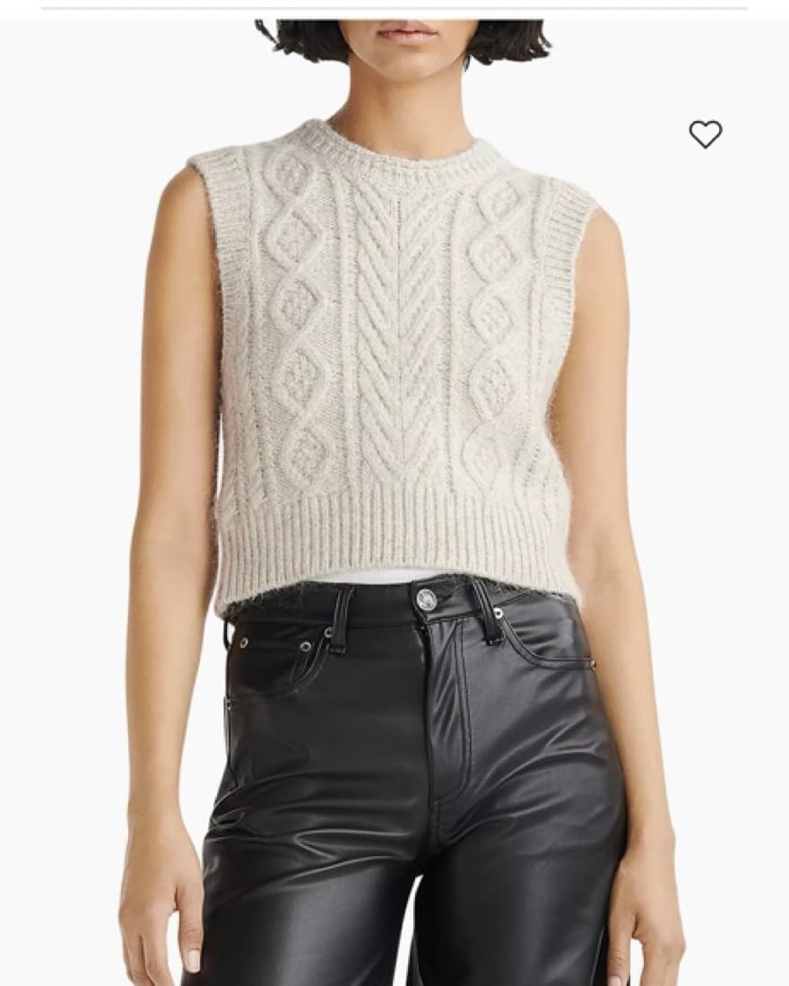 Rag & Bone  Brody Cable-Knit Wool-Blend  - Image 3