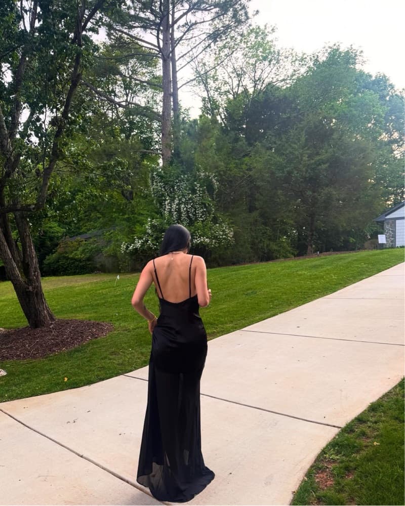Meshki Evelyn Iridescent Maxi Dress - Image 1