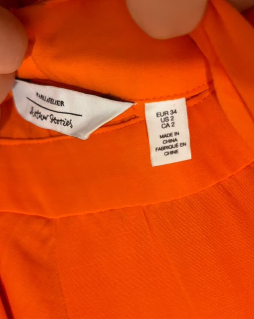 Orange & Other stories formal dress - Image 5