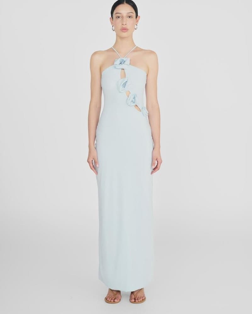 Maygel Floral Appliqué Dress - Image 3