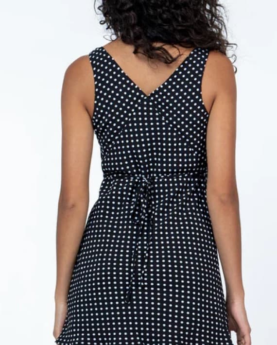 Polka Dot Mini Dress - Image 4