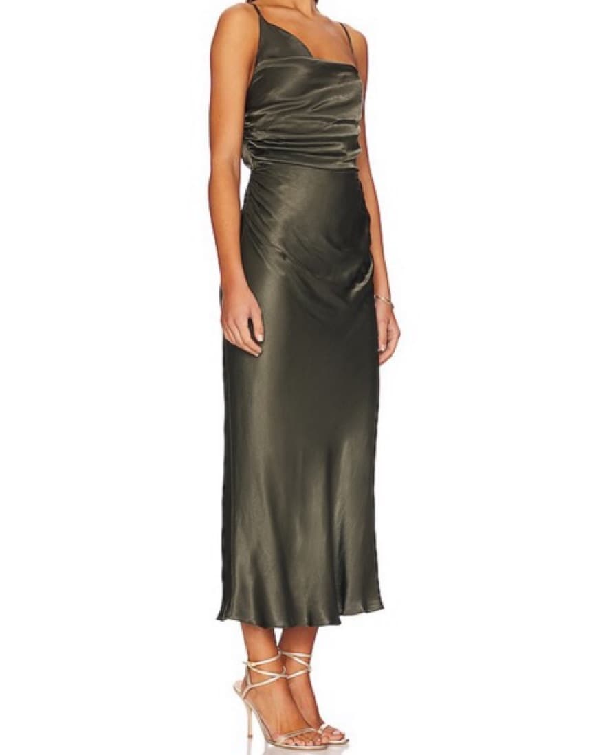 Shona Joy Giorgia Asymmetrical Midi - Image 2