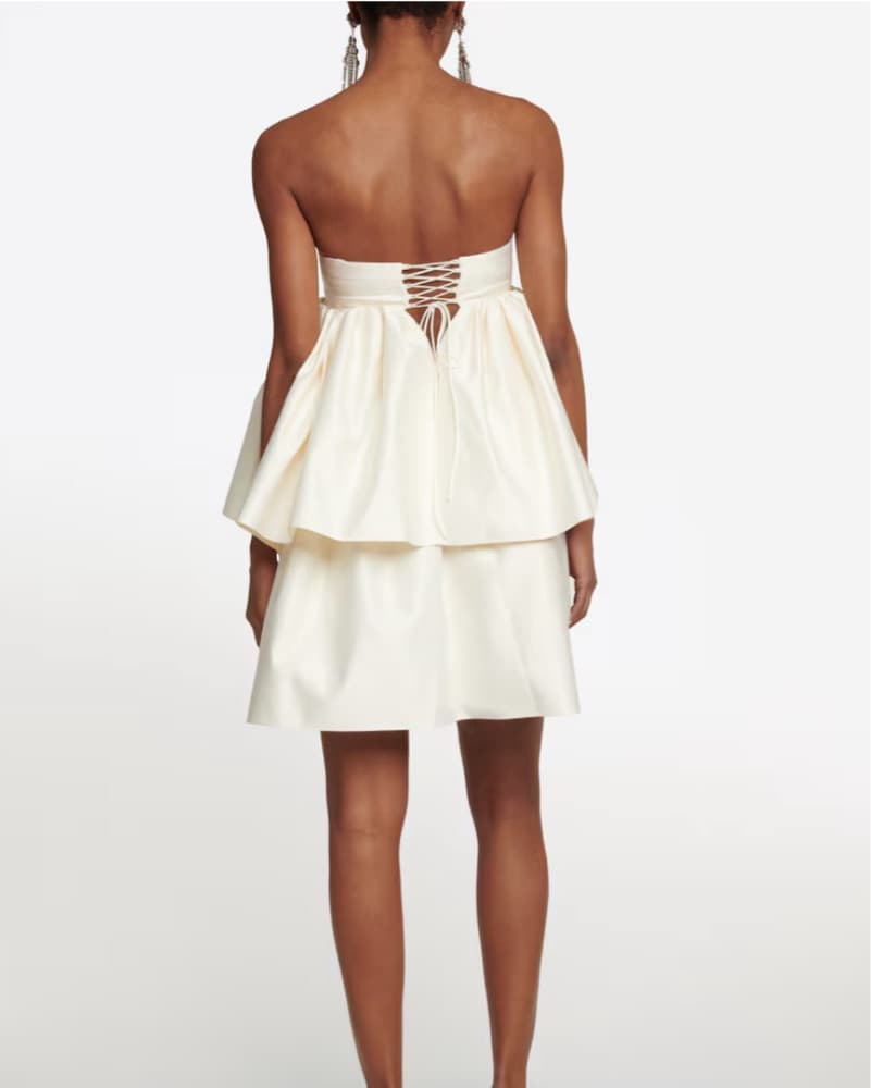 ROTATE Tiered Mini Dress - Image 2