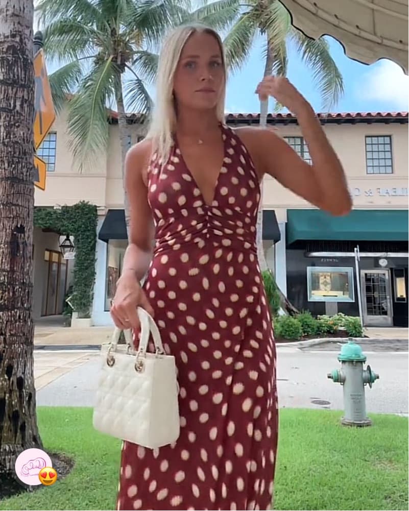 Resa Chelsea Maxi Dress In Spice - Image 2