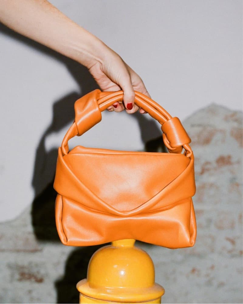 Staud Kiss Bag In Carrot - Image 1