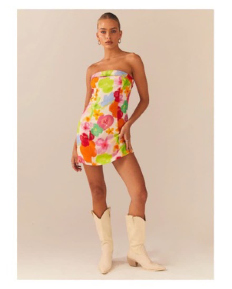 Peppermayo Exclusive - Linen Mini Dress - Image 1