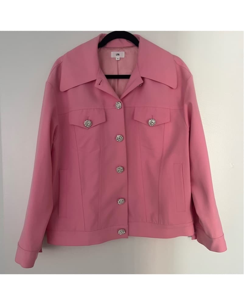 LPA Pink Jacket With Crystals  - Image 5