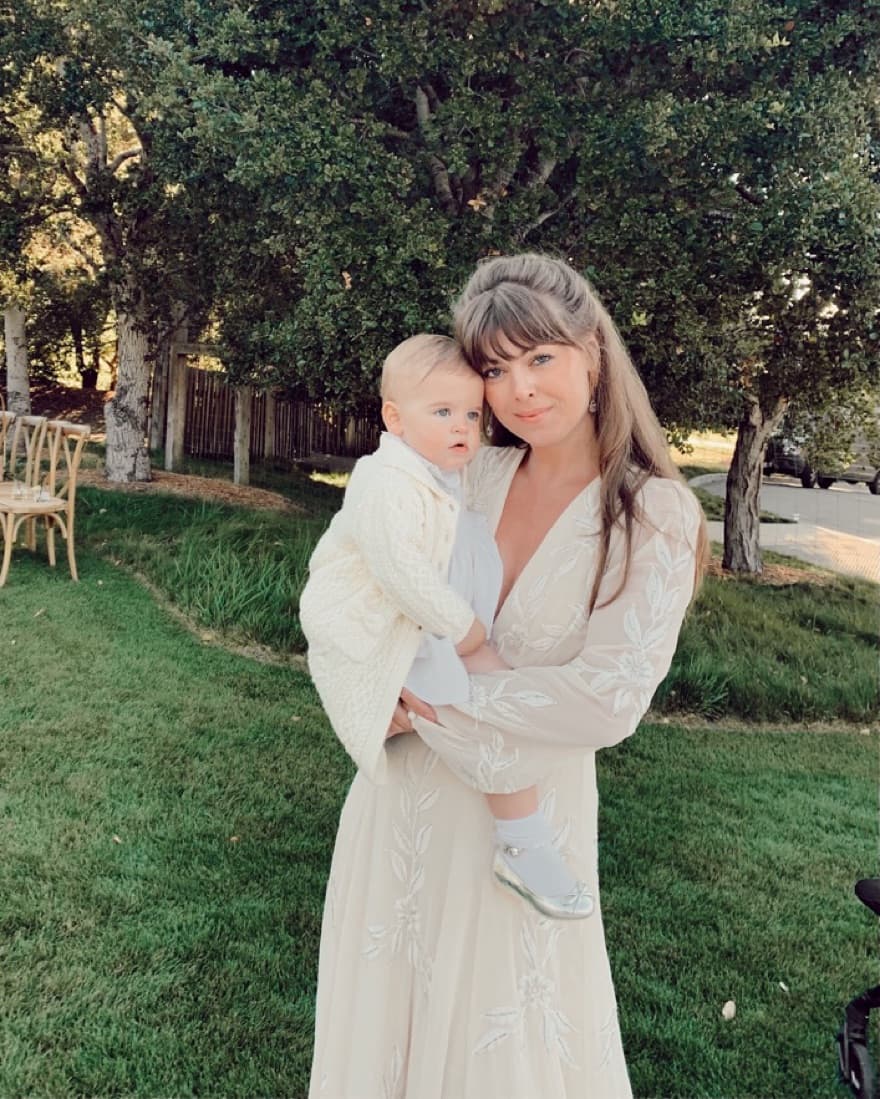 BHLDN Cream Dress - Image 2